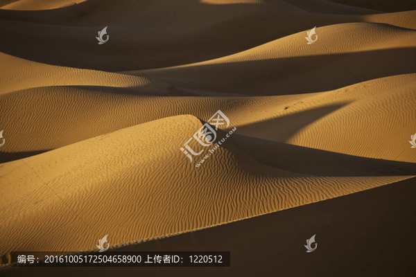 沙漠中的沙丘