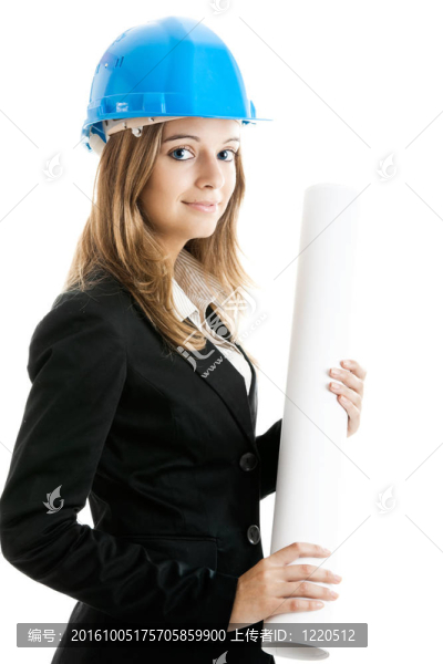 美麗的女建筑師