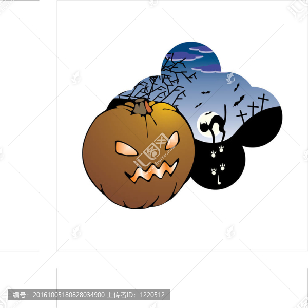 萬圣節(jié)的標(biāo)簽