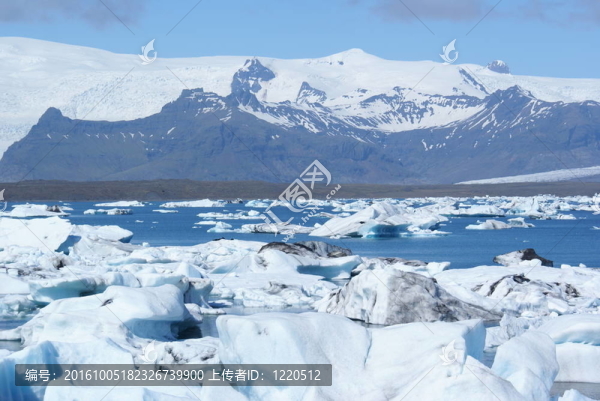 jokulsarlon瀉湖