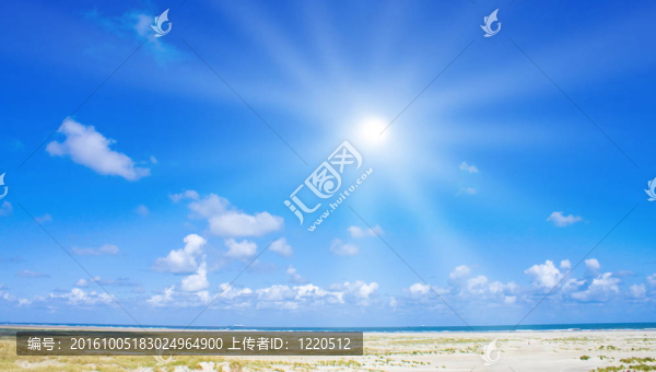 美麗的陽(yáng)光海灘