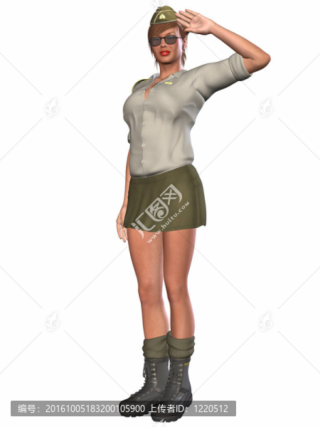 軍辣妹