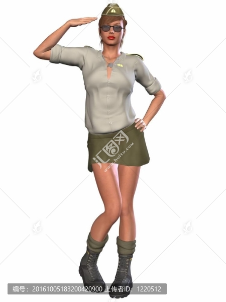 軍辣妹