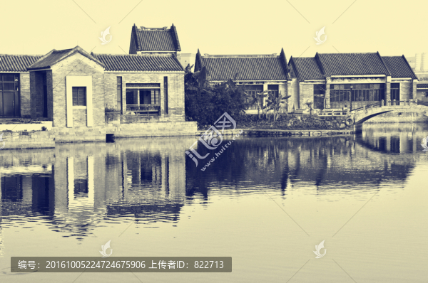 老照片嶺南建筑