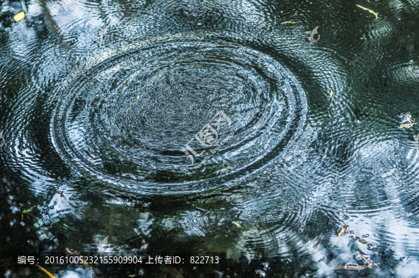 水面波紋