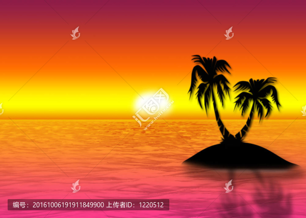島上的海洋