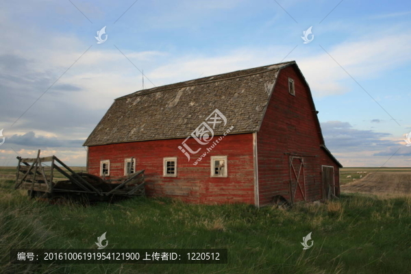 老谷倉；草原；阿爾伯塔；加拿大