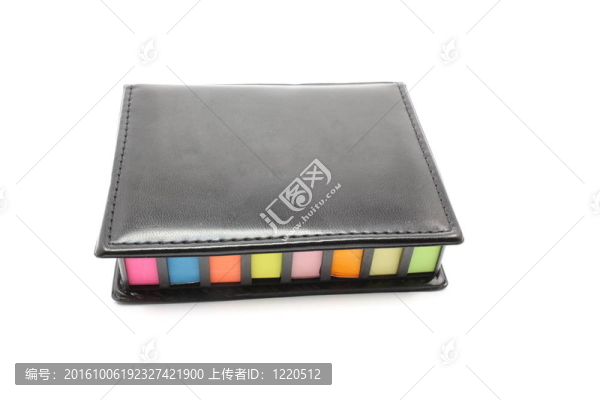 彩色紙皮革書
