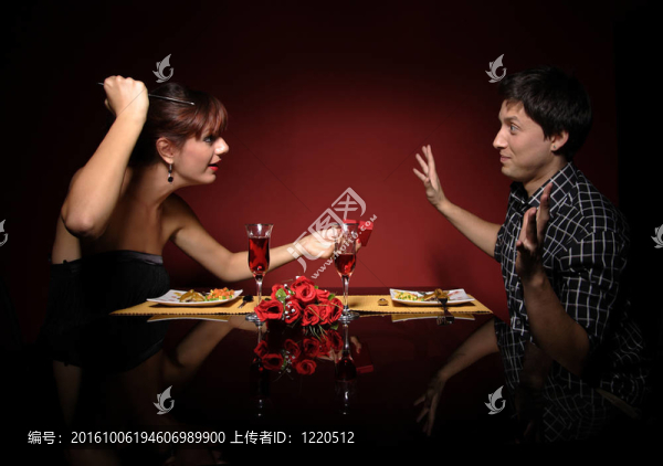 有吸引力的年輕夫婦