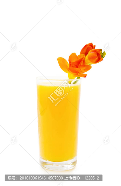 鮮橙果汁杯