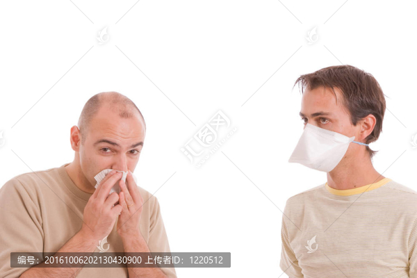 流行感冒的男士