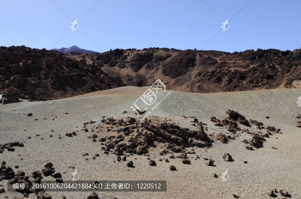 在泰德國家公園火山景觀；特內(nèi)里費(fèi)西班牙