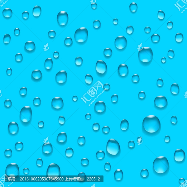 透明的水珠