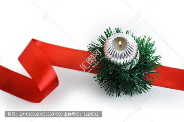 圣誕裝飾蠟燭