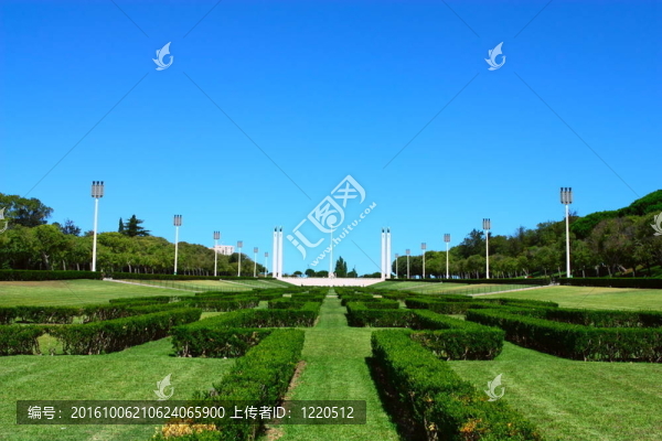 愛(ài)德華七公園；Lisbon；葡萄牙