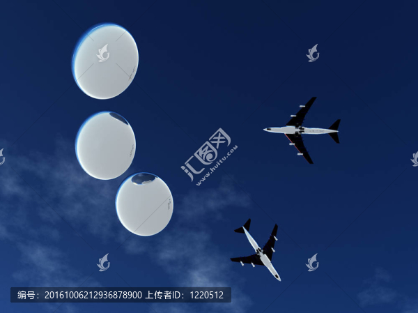 飛機和飛碟