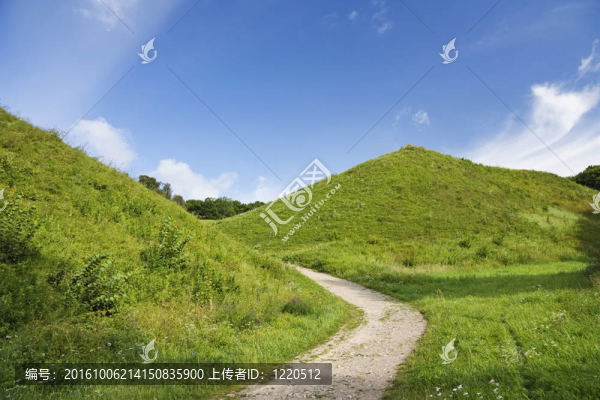 綠山；夏季
