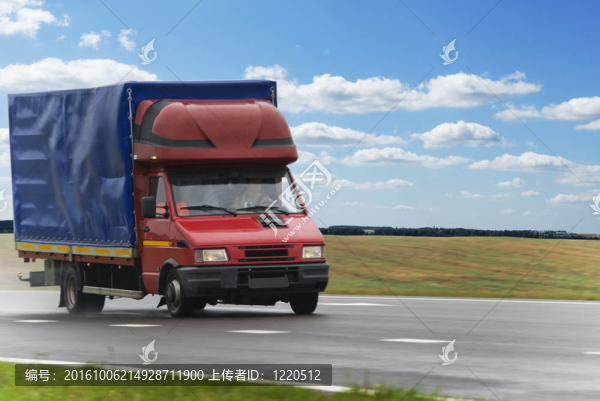 紅色貨車(chē)