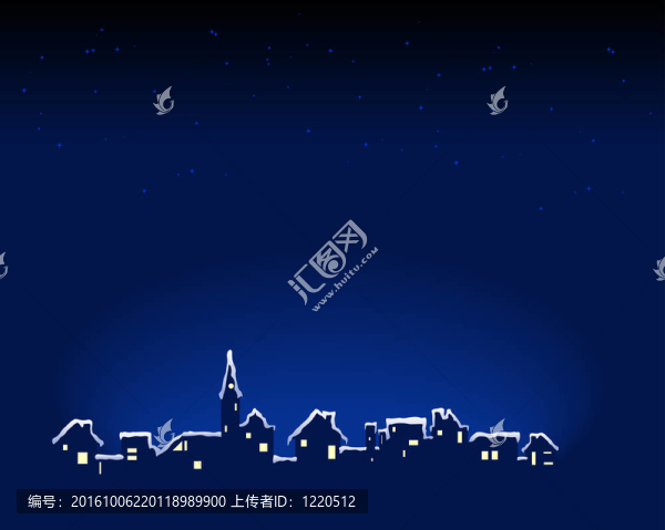 下雪的小鎮(zhèn)