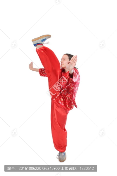 功夫女孩高踢