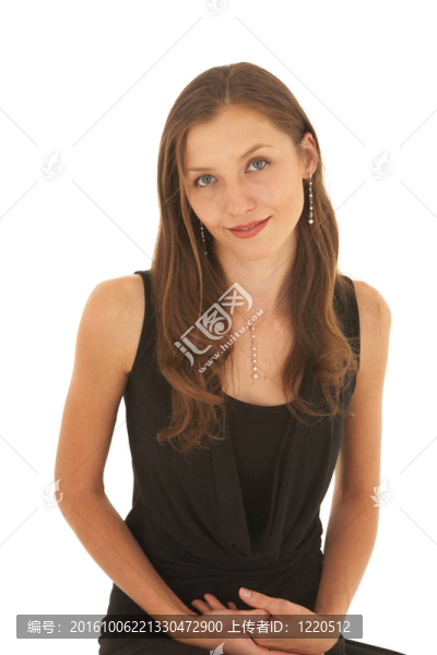 漂亮的白人女商人