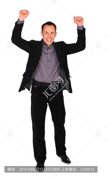 年輕的商人。是啊!