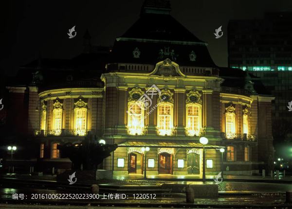 漢堡的夜燈