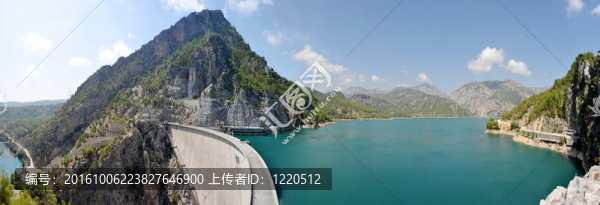 Canyon和大壩全景