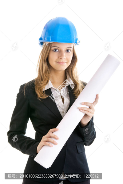 美麗的女建筑師
