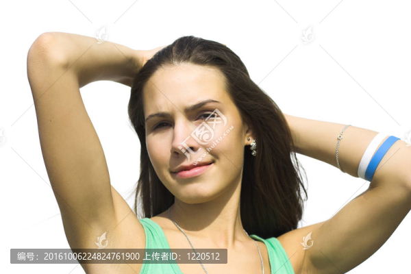 微笑的女孩