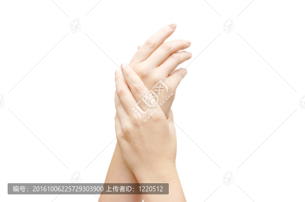 女性用奶油按摩