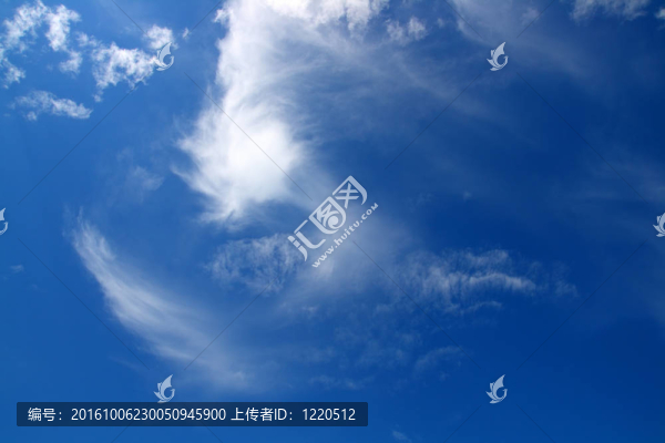藍天白云
