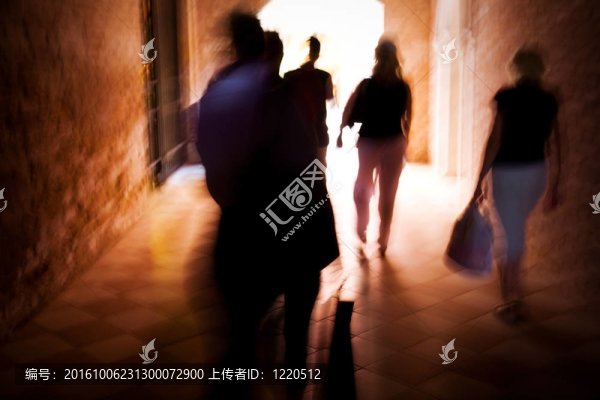 步行人模糊運(yùn)動