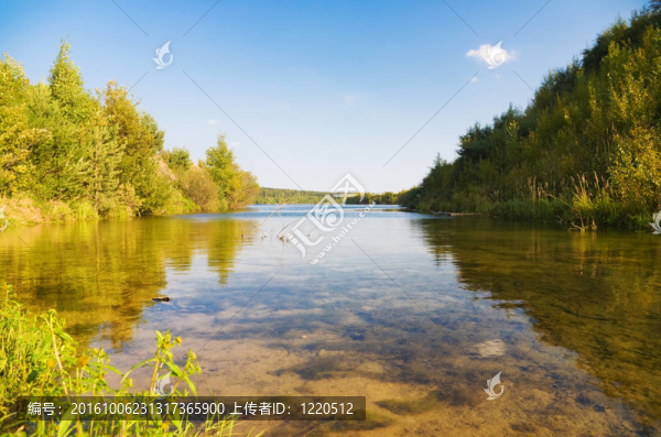 湖景觀
