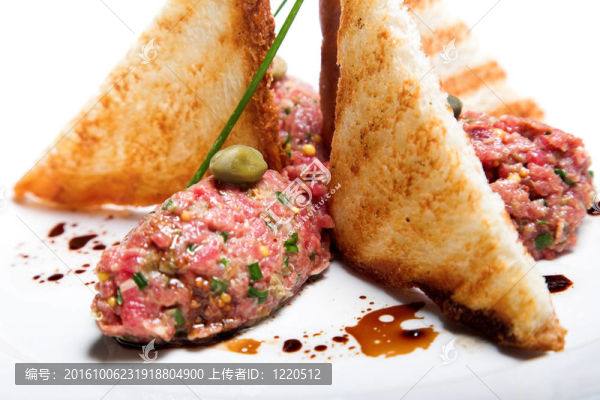 肉丸和面包