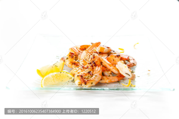 美味烤蝦沙拉