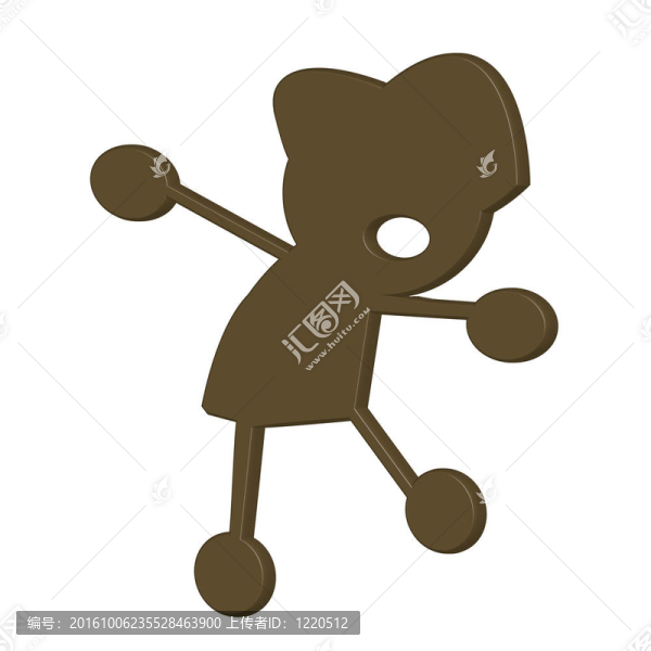 巧克力的小男孩