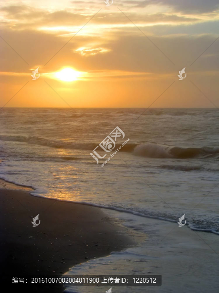 海灘日出
