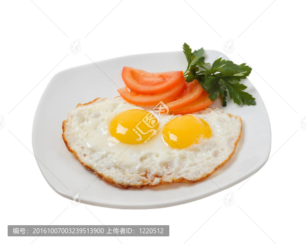 美味雞蛋與蔬菜接近。