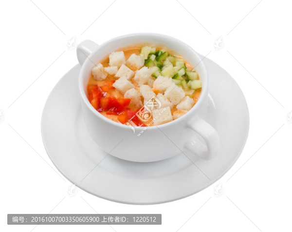 與烤素菜湯