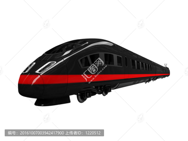 黑色列車隔離視圖