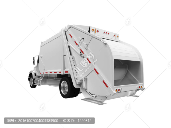 白色垃圾車