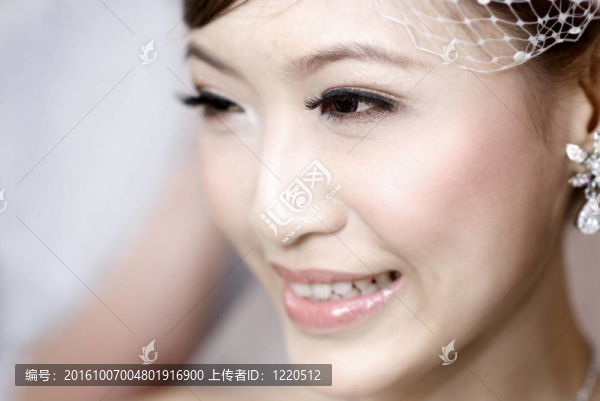 美麗的新娘。