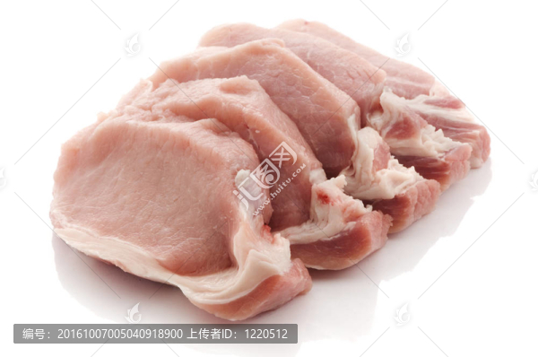 白鮮豬肉片