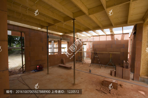 木結(jié)構(gòu)建筑的一部分