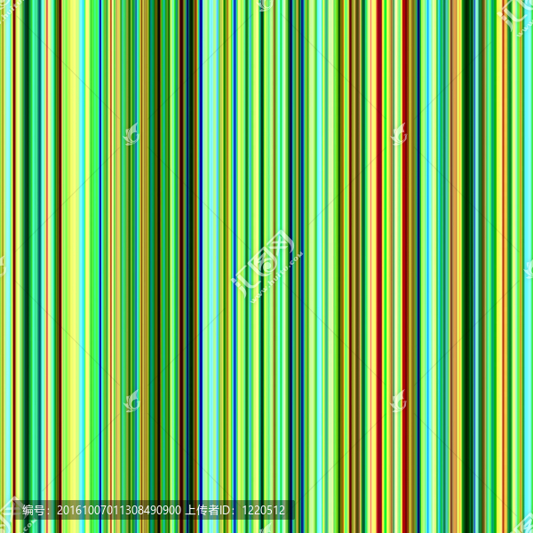 多色的條紋