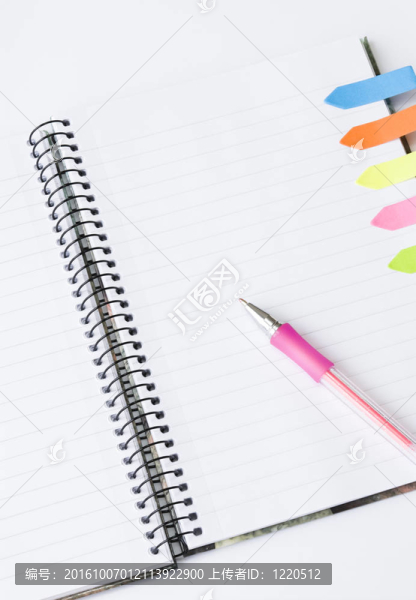 內(nèi)襯螺旋記事本色彩豐富的便簽