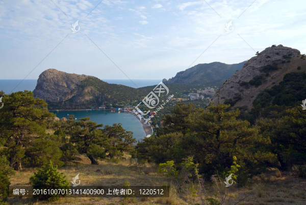 巖石與海岸線景觀