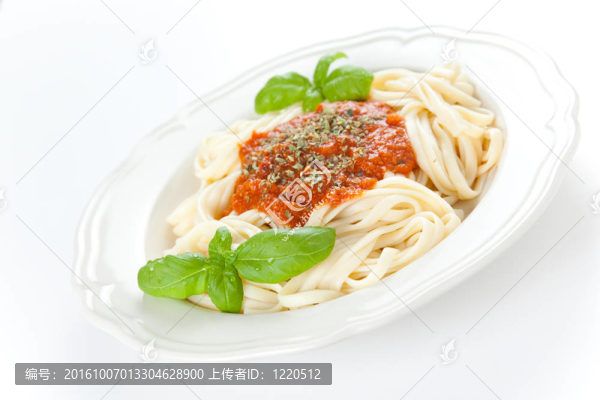 自制的肉醬面