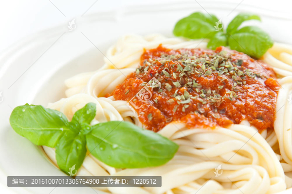 自制的肉醬面